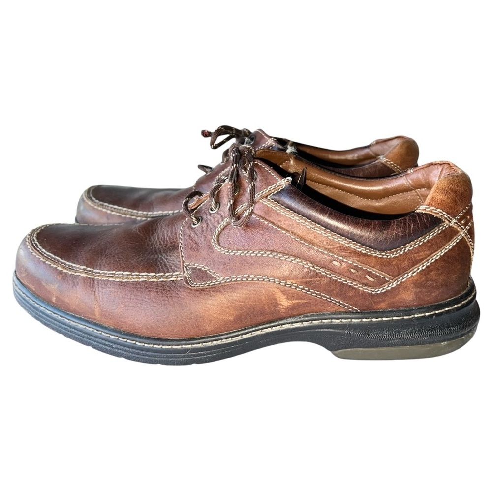 Johnston & Murphy Shoes Men’s Size 12M Brown Colvard XC4 Leather Moc 25-1074